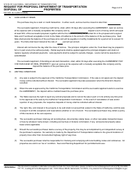 Form DOT RW16-14 Request for Proposal Department of Transportation Disposal of Properties - California, Page 4