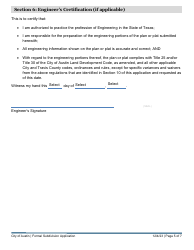 Subdivision Application - Formal Submittal - City of Austin, Texas, Page 5