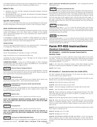 Instructions for Form PIT-RES Delaware Individual Resident Income Tax Return - Delaware, Page 13