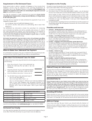 Instructions for Form PIT-RES Delaware Individual Resident Income Tax Return - Delaware, Page 4
