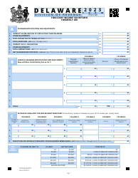 Form FID-TAX Fiduciary Income Tax Return - Delaware, Page 2