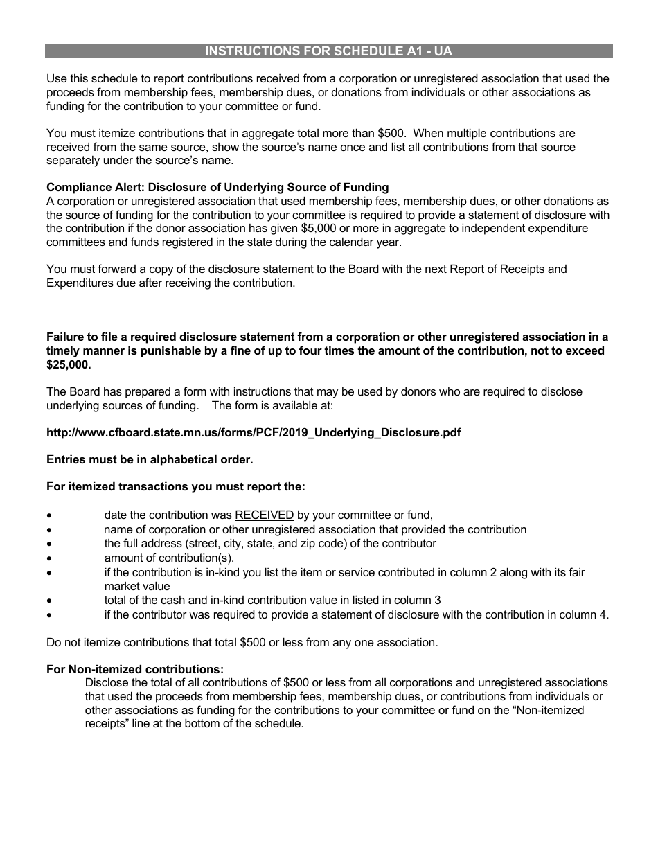 Report of Receipts and Expenditures for Ballot Question Committees and Funds - Minnesota, Page 10