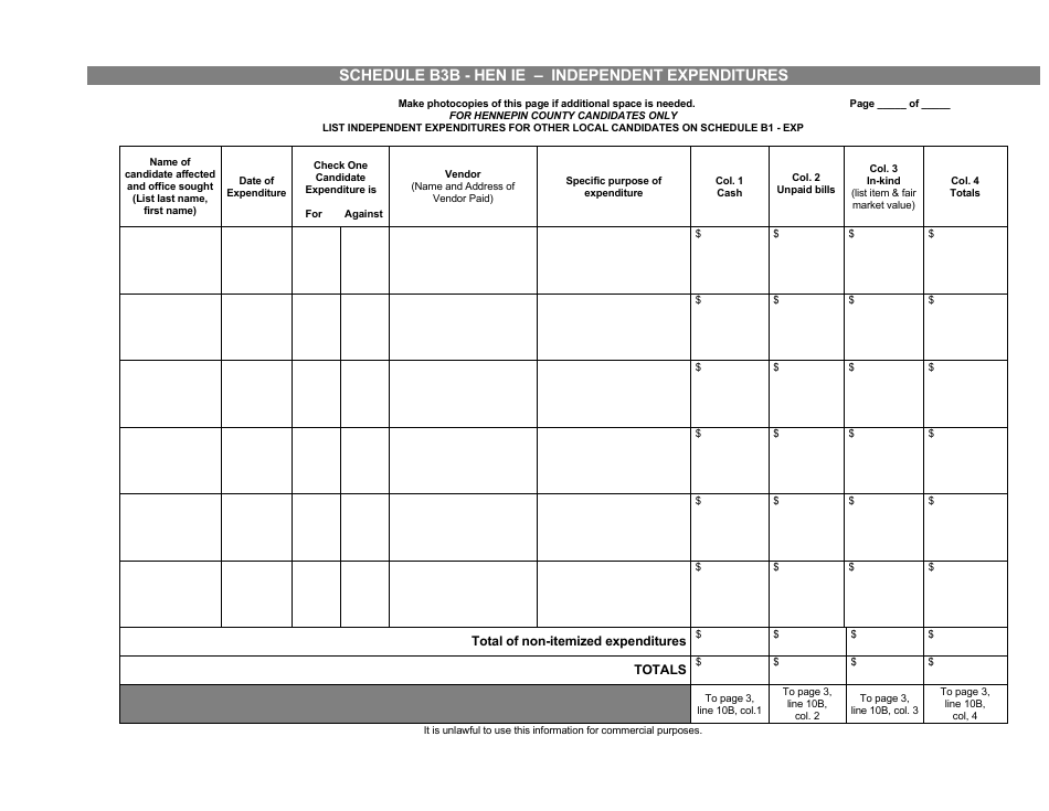 Report of Receipts and Expenditures for Ballot Question Committees and Funds - Minnesota, Page 20