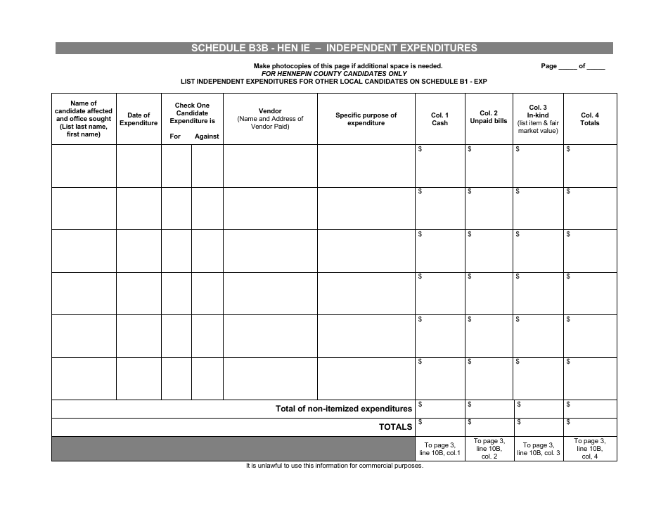 Report of Receipts and Expenditures for Political Committees and Political Funds - Minnesota, Page 26