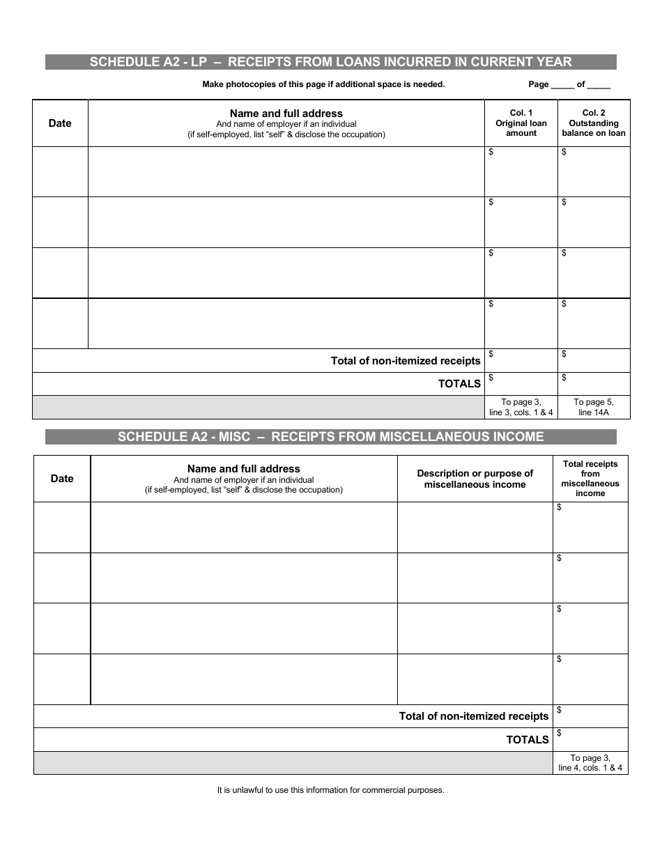 Report of Receipts and Expenditures for Political Committees and Political Funds - Minnesota, Page 9