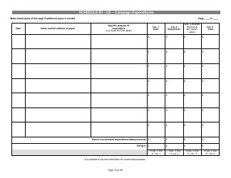 Report of Receipts and Expenditures for Candidate Committees Principal Campaign Committees - Minnesota, Page 19