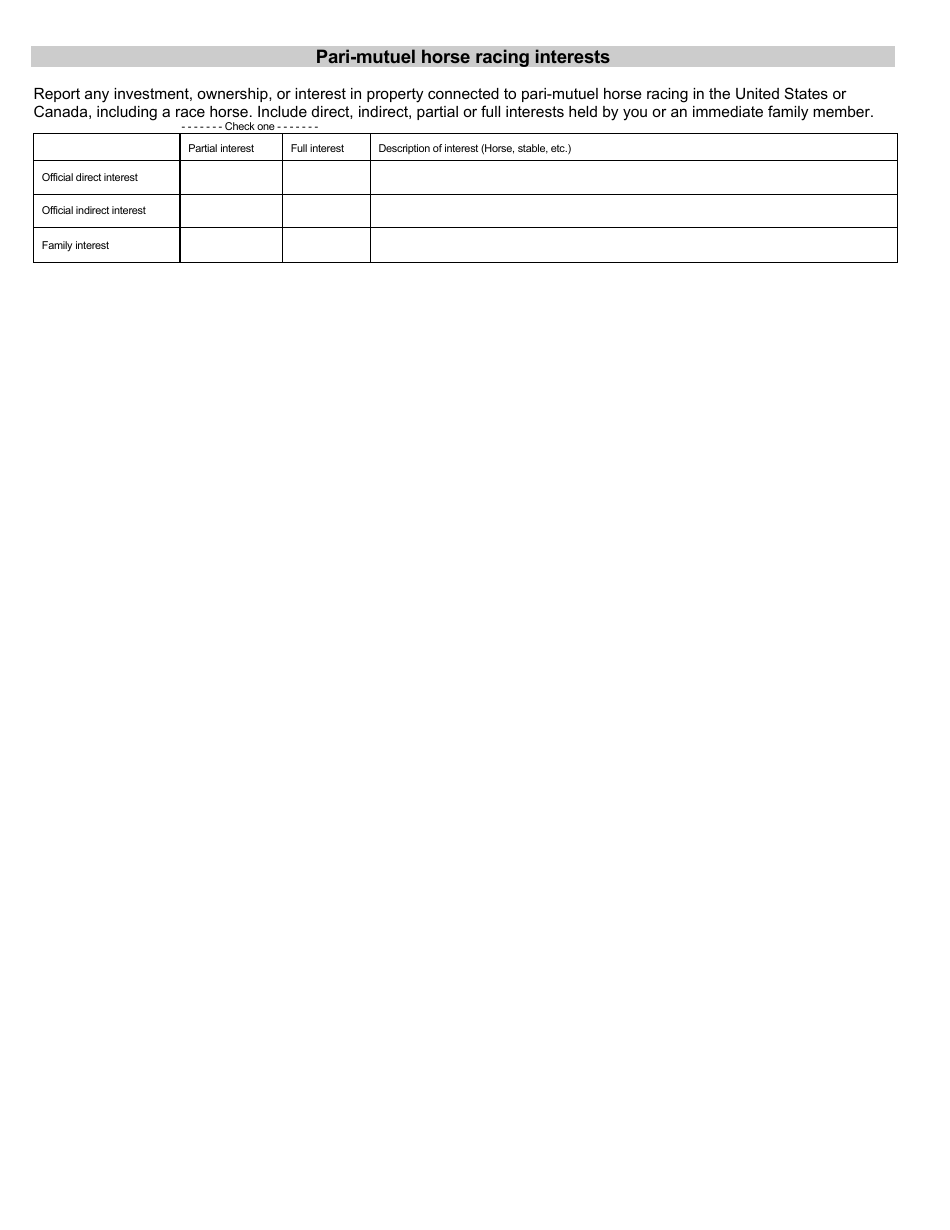 Statement of Economic Interest - Candidate for Local Official Position in a Metropolitan Governmental Unit - Minnesota, Page 5
