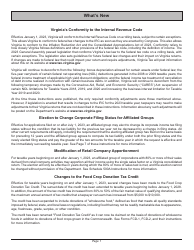 Instructions for Form 500 Virginia Corporation Income Tax Return - Virginia, Page 5