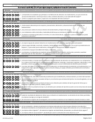Formulario AGR-4289-SPA Practicas Recomendadas De Fabricacion Actuales - Lista De Comprobacion Para La Inspeccion De Establecimientos De Alimentos Con Medicamentos Para Animales - Sample - Washington (Spanish), Page 2