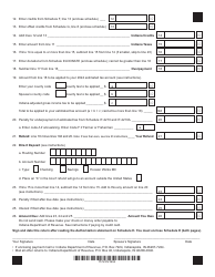 Form IT-40PNR (State Form 472) Indiana Part-Year or Full-Year Nonresident Individual Income Tax Return - Indiana, Page 2