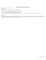 Form LTC-77 Handgun Licensing Renewal Application - Texas, Page 2
