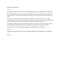Seller&#039;s Property Condition Disclosure Statement - New Jersey, Page 20