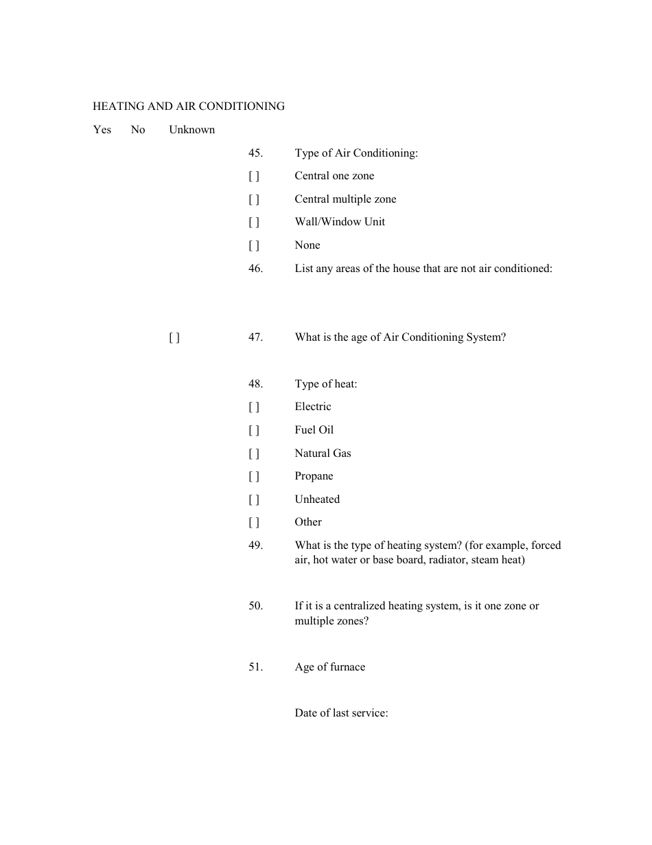 Sellers Property Condition Disclosure Statement - New Jersey, Page 7