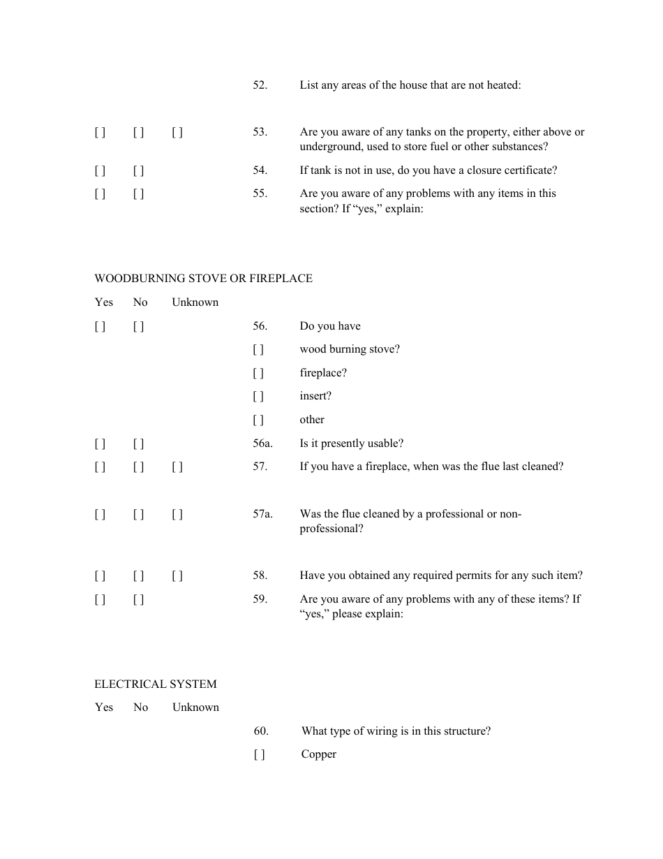 Sellers Property Condition Disclosure Statement - New Jersey, Page 8