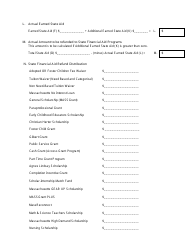 State Financial Aid Programs Refund Worksheet - Massachusetts, Page 3