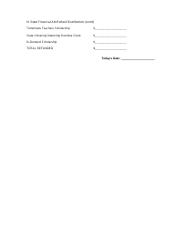 State Financial Aid Programs Refund Worksheet - Massachusetts, Page 4