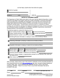 Document preview: Form CR-590 Notice of Judgment Error - Alaska