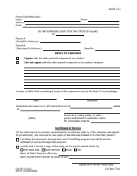Document preview: Form DR-359 Reply to Response - Alaska