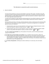 Form DH-MQA1029 Osteopathic Physician Application for Licensure - Florida, Page 10
