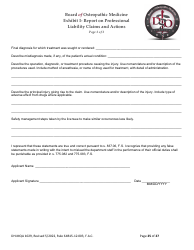 Form DH-MQA1029 Osteopathic Physician Application for Licensure - Florida, Page 25