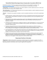 Form DH-MQA1029 Osteopathic Physician Application for Licensure - Florida, Page 3