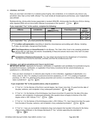 Form DH-MQA1249 Osteopathic Physician Application for Temporary Certificate for Practice in an Area of Critical Need - Florida, Page 12