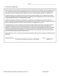 Form DH-MQA1249 Osteopathic Physician Application for Temporary Certificate for Practice in an Area of Critical Need - Florida, Page 15