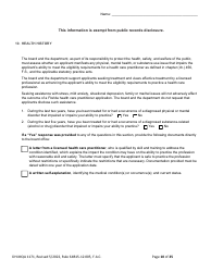 Form DH-MQA1171 Osteopathic Physician Application for Limited License - Florida, Page 10