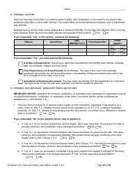Form DH-MQA1171 Osteopathic Physician Application for Limited License - Florida, Page 12