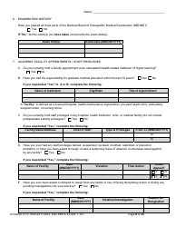 Form DH-MQA1171 Osteopathic Physician Application for Limited License - Florida, Page 8