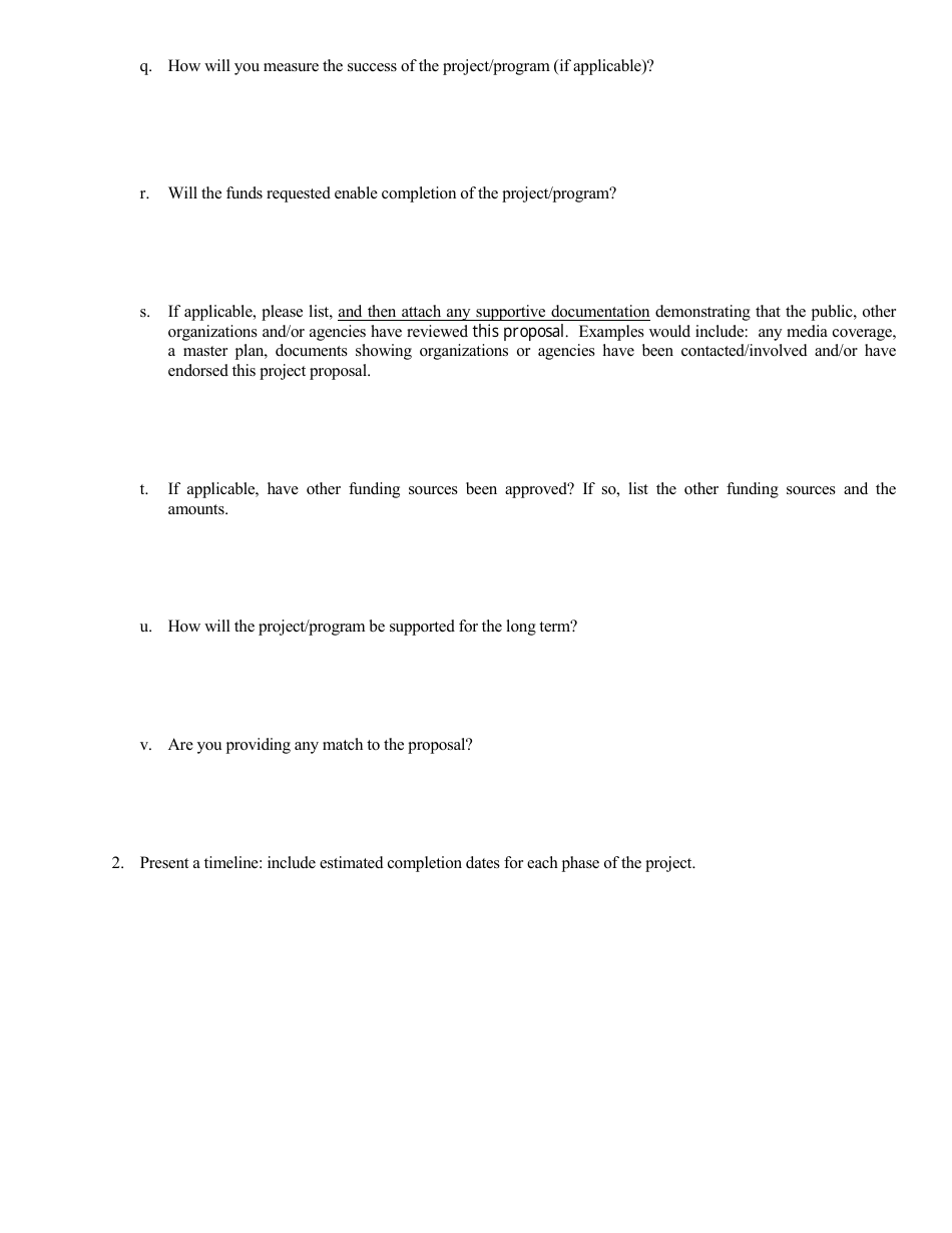 OSMB Form B2 Project Application - lets Go Boating Grant Program - Oregon, Page 4