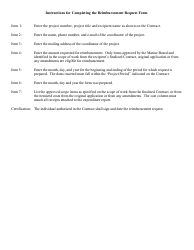OSMB Form B6 Reimbursement Request - &quot;let&#039;s Go Boating&quot; Grant Program - Oregon, Page 2