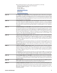 Form 1120NF-ES Nebraska Financial Institution Voluntary Estimated Tax Payment Voucher - Nebraska, Page 5
