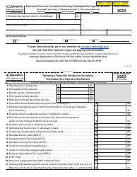 Form 1120NF-ES Nebraska Financial Institution Voluntary Estimated Tax Payment Voucher - Nebraska, Page 8