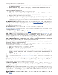 Form 1120XNF Amended Nebraska Financial Institution Tax Return - Nebraska, Page 3