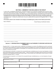 Form IT-CONSOL Application for Permission to File Consolidated - Georgia (United States), Page 2