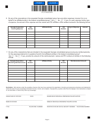 Form IT-CONSOL Application for Permission to File Consolidated - Georgia (United States), Page 4