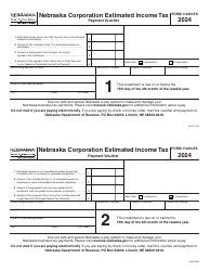 Form 1120N-ES Nebraska Corporation Estimated Income Tax Worksheet - Nebraska, Page 5