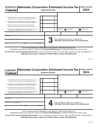 Form 1120N-ES Nebraska Corporation Estimated Income Tax Worksheet - Nebraska, Page 6