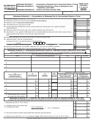 Form 1041N Nebraska Fiduciary Income Tax Return - Nebraska, Page 2
