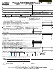 Document preview: Form 1065N Nebraska Return of Partnership Income - Nebraska, 2023
