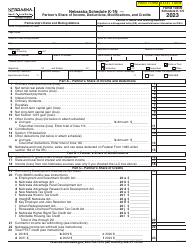 Document preview: Form 1065N Schedule K-1N Partner's Share of Income, Deductions, Modifications, and Credits - Nebraska, 2023