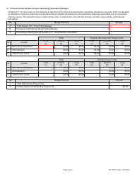 Form TR OP012 Intercity Bus Capital/Operating Assistance Requests - Illinois, Page 4