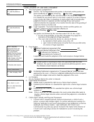 Form FA-4160VA Findings of Fact, Conclusions of Law, and Judgment With Minor Children - Wisconsin, Page 4