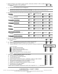 Form GN-3130 Examining Physician&#039;s or Psychologist&#039;s Report (Adult Guardianship) - Wisconsin, Page 3