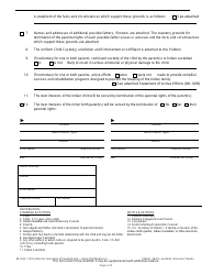 Form IW-1630 Petition for Termination of Parental Rights - Indian Child Welfare Act - Wisconsin, Page 2