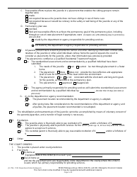 Form JD-1745 Dispositional Order - Delinquent - Wisconsin, Page 2