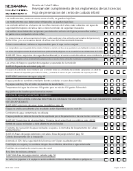 Formulario CRED-0964 Hoja De Presentacion Del Centro De Cuidado Infantil - Revision Del Cumplimiento De Los Reglamentos De Las Licencias - Nebraska (Spanish), Page 15