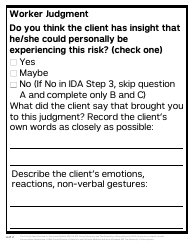 Form PPS10224B Cornell-Penn Interview for Decisional Abilities (Ida) - Kansas, Page 10