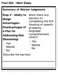 Form PPS10224B Cornell-Penn Interview for Decisional Abilities (Ida) - Kansas, Page 16